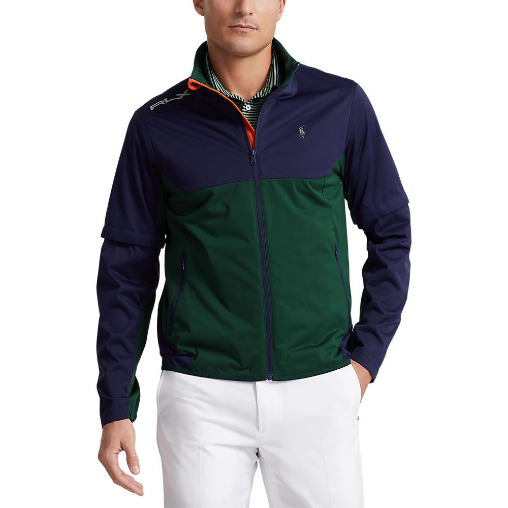 Ralph lauren green windbreaker best sale