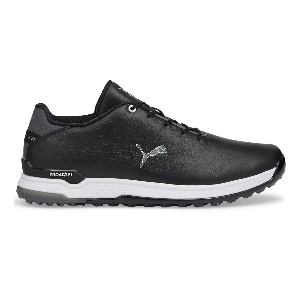 Puma PROADAPT ALPHACAT Leather Golf Shoes Puma Black Puma Silver