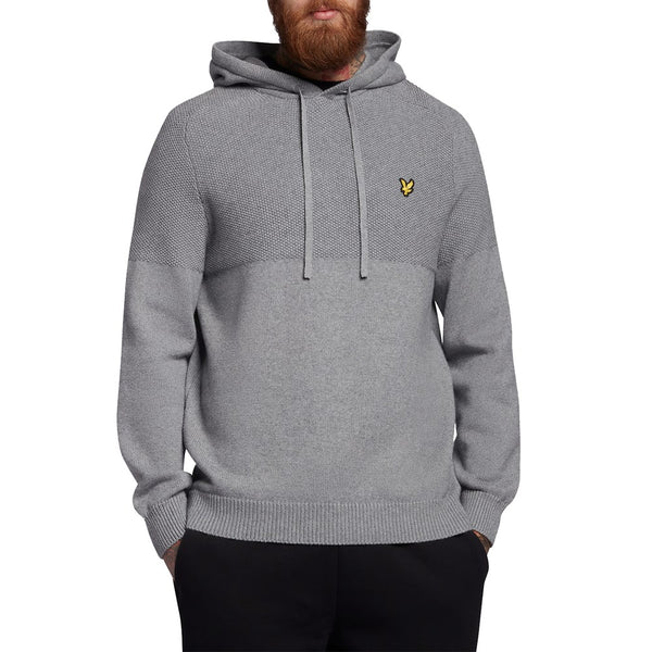 Lyle and scott grey on sale hoodie