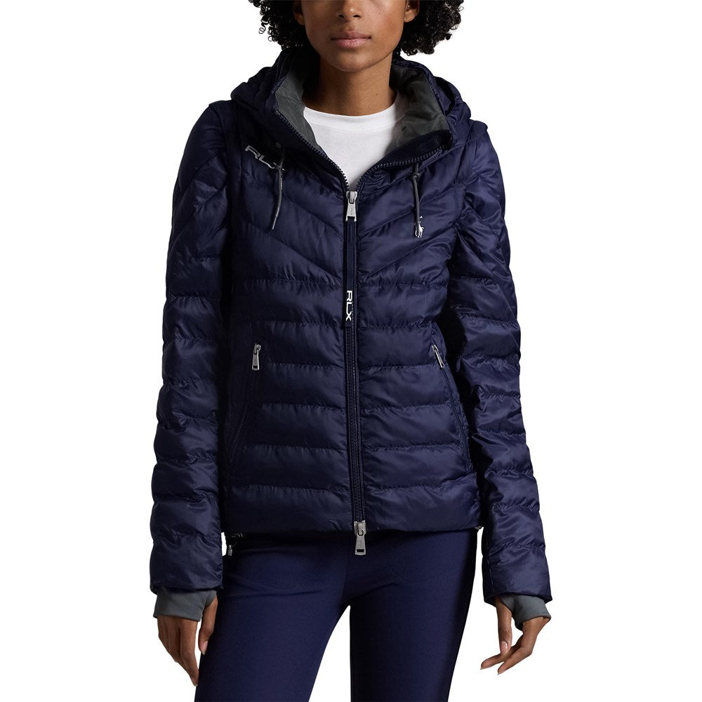 RLX Ralph Lauren Women's Basedown Quilted Full-Zip Jacket - Refined Navy