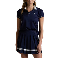 RLX Ralph Lauren Women's Tour Pique Polo Golf Shirt - Refined Navy