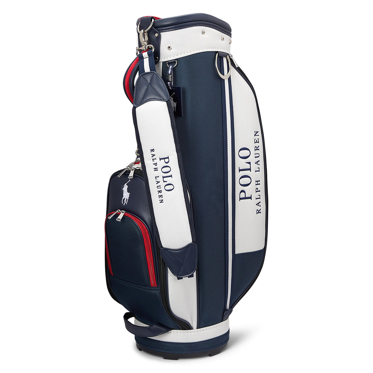 Polo Performance Ralph Lauren Colour Block Cart Golf Bag - White