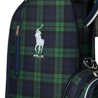 RLX Ralph Lauren Women's Pony Cart Golf Bag - Black Plaid