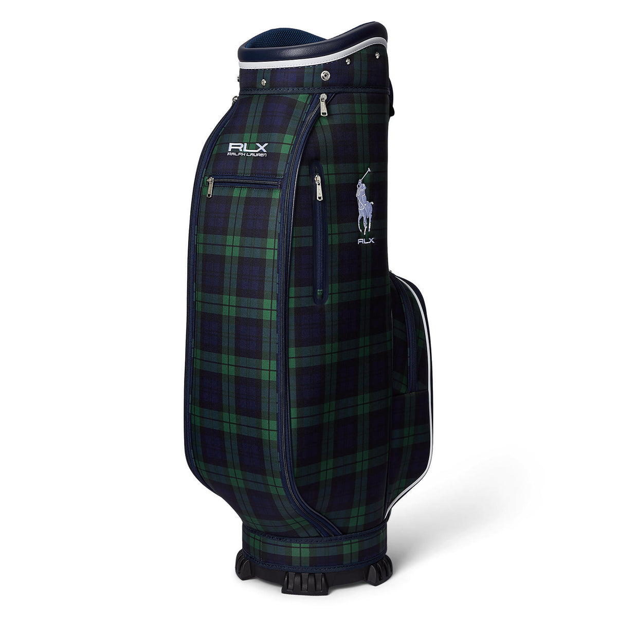 RLX Ralph Lauren Women's Pony Cart Golf Bag - Black Plaid