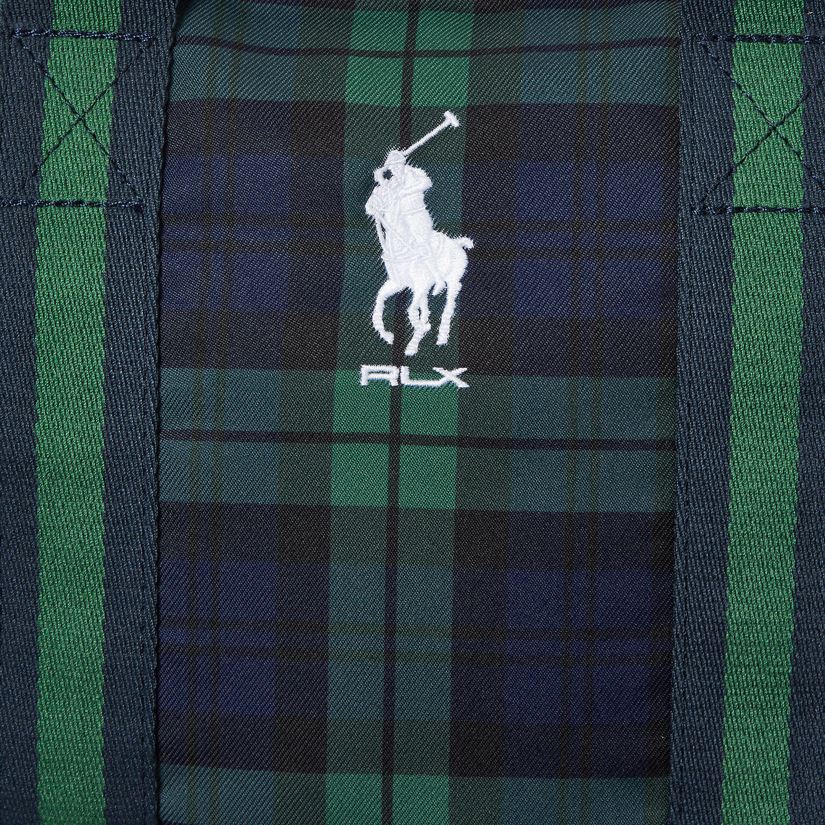 Polo Performance Ralph Lauren Large Golf Pouch - Black Plaid