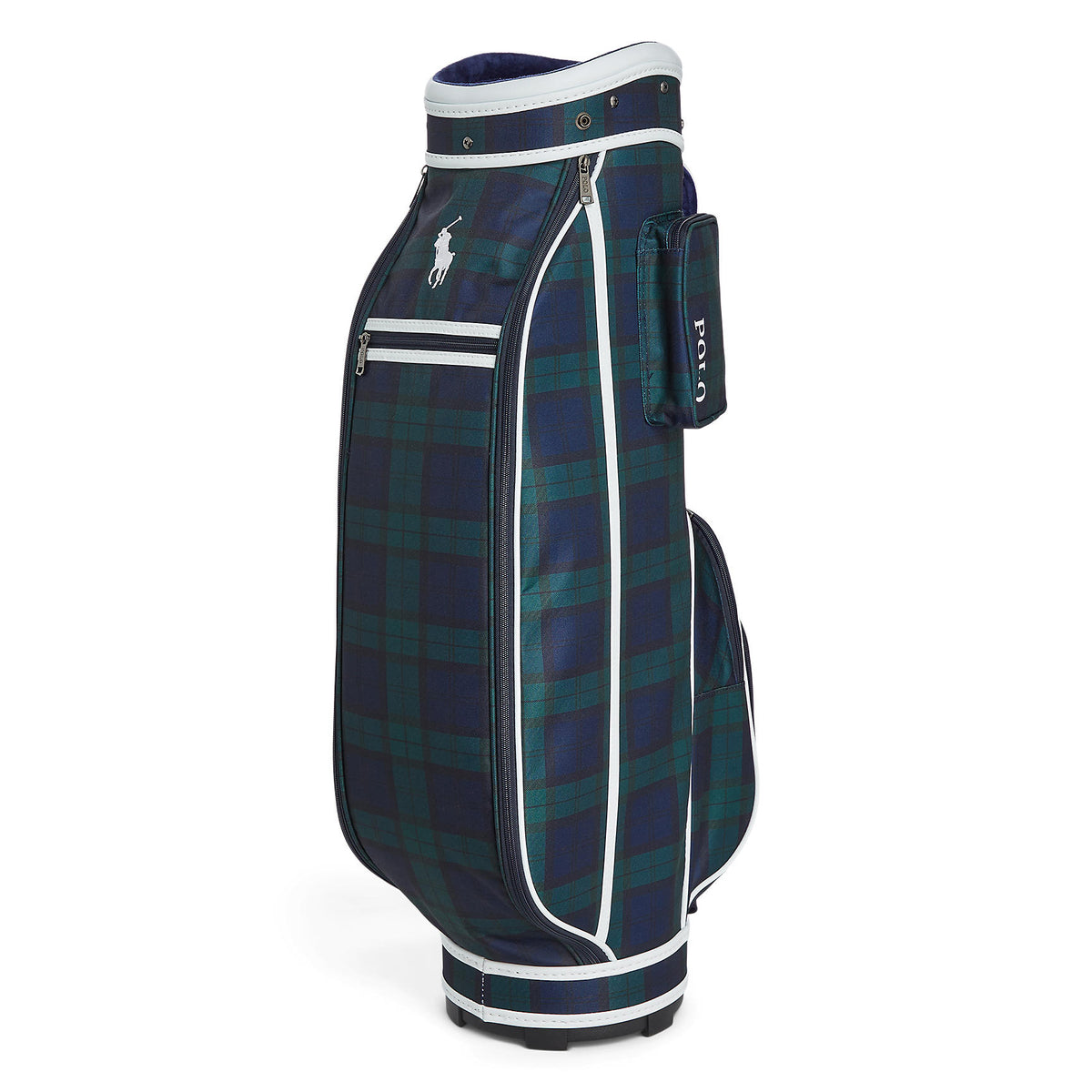 Polo Performance Ralph Lauren Women's Cart Golf Bag - Plaid/ White