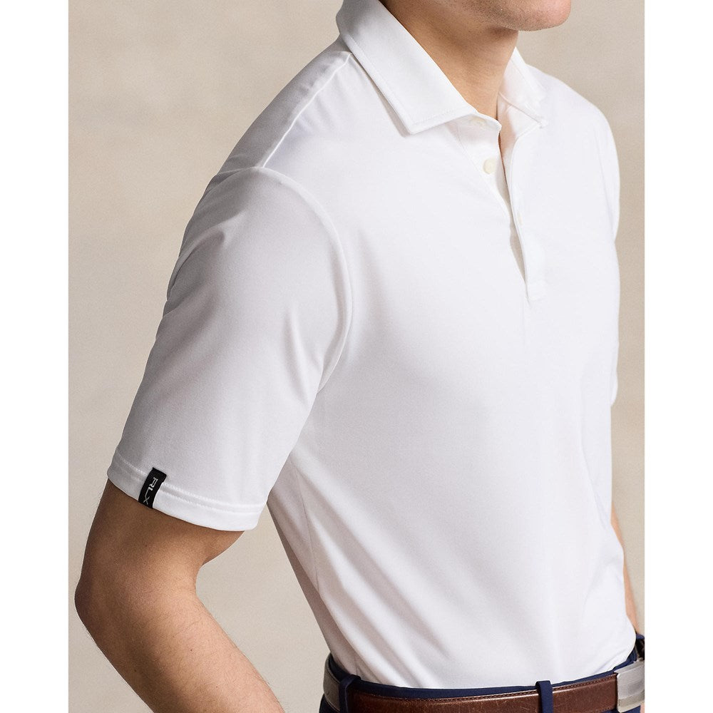 RLX Ralph Lauren Classic Fit Performance Golf Polo Shirt - Ceramic White