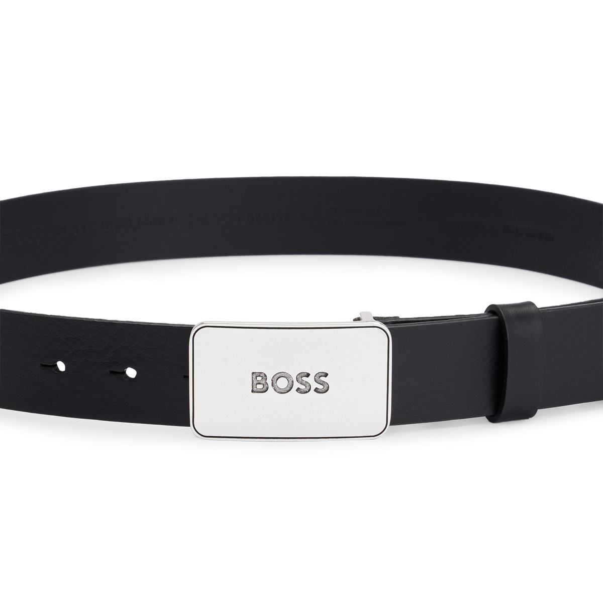 BOSS Icon Las-M Golf Belt - Black