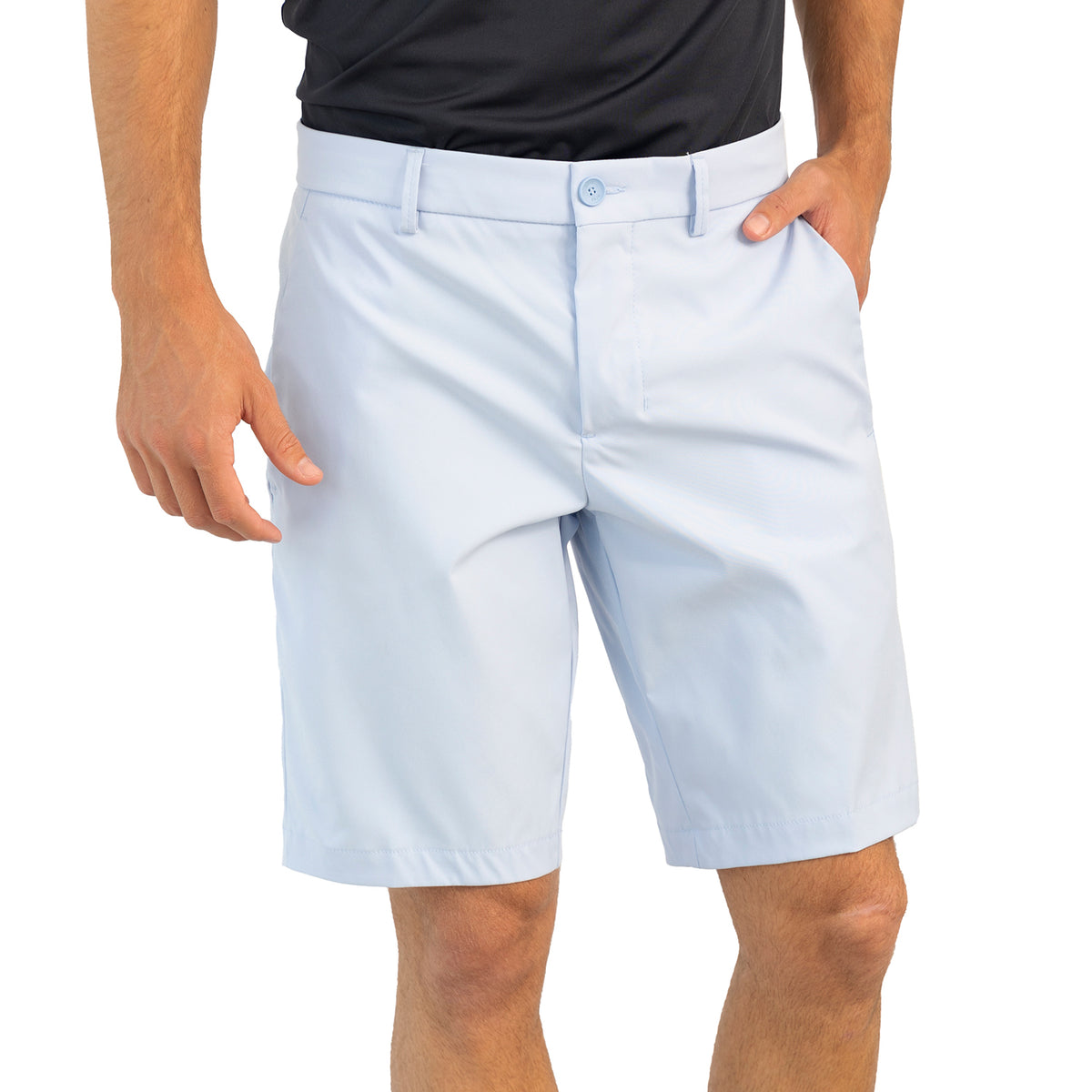 BOSS Phoenix Slim Fit Golf Shorts - Bright Blue