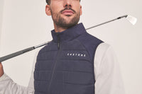 Castore Hybrid Golf Water Resistant Gilet - Midnight Navy