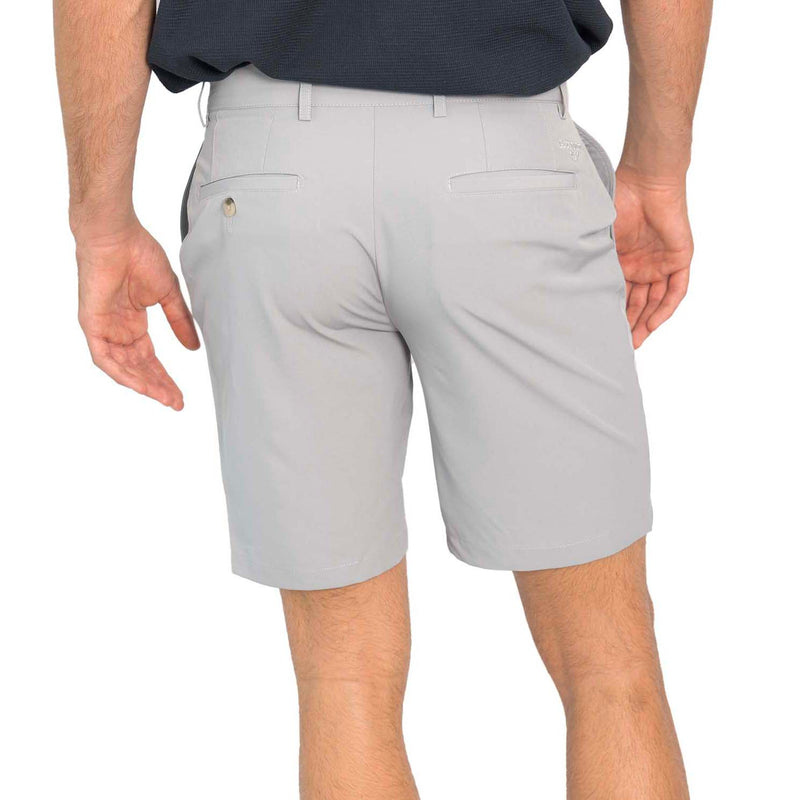 Glenmuir Jackson Lightweight Stretch Performance Golf Shorts - Light Grey