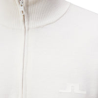 J.Lindeberg Clide Knitted Golf Sweater - White