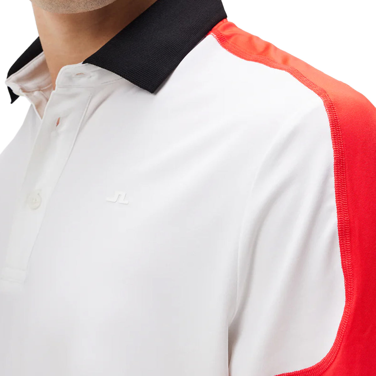 J.Lindeberg Jessy Regular Fit Golf Polo Shirt - Fiery Red