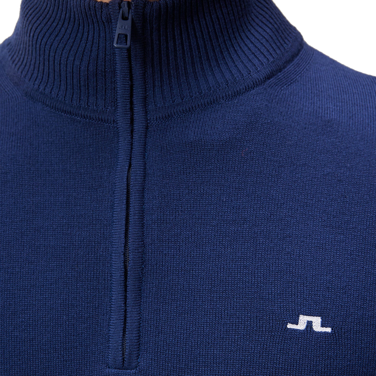 J.Lindeberg Kian 1/4 Zip Merino Golf Knit - Estate Blue