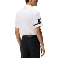 J.Lindeberg Heath Regular Fit Golf Shirt - White