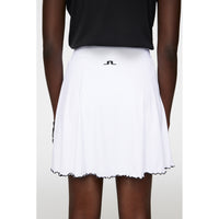 J.Lindeberg Women's Anja Golf Skirt - White