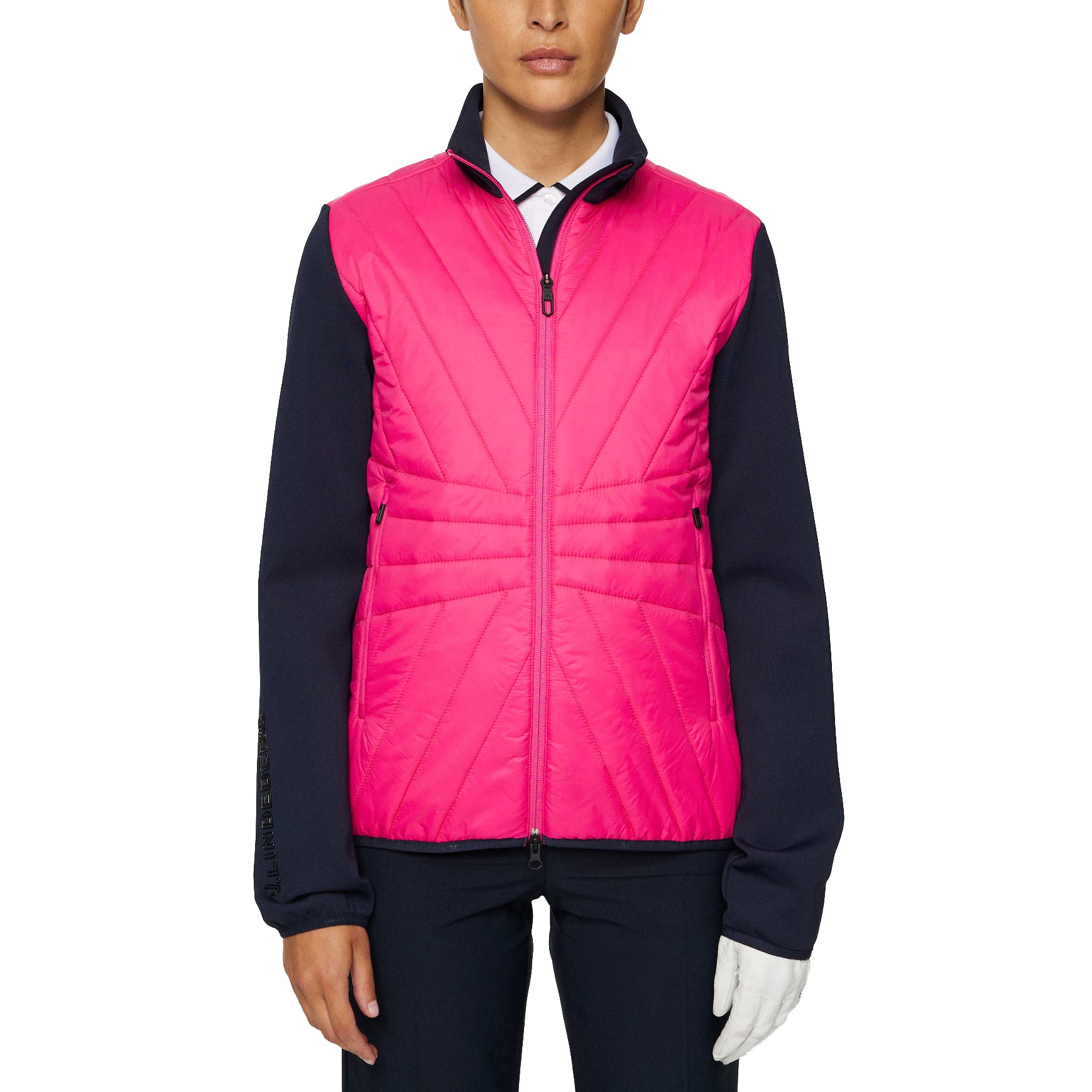 J.LINDEBERGゴルフウェア Rosetta Hybrid のら Jacket 072-57025-019(Lady's)