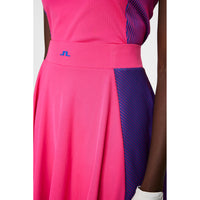 J.Lindeberg Women's Maya Golf Skirt - Pink Peacock