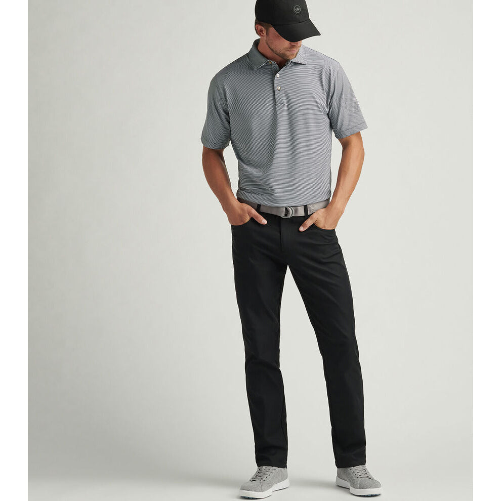 Peter Millar Performance 5 Pocket Golf Pants - Black