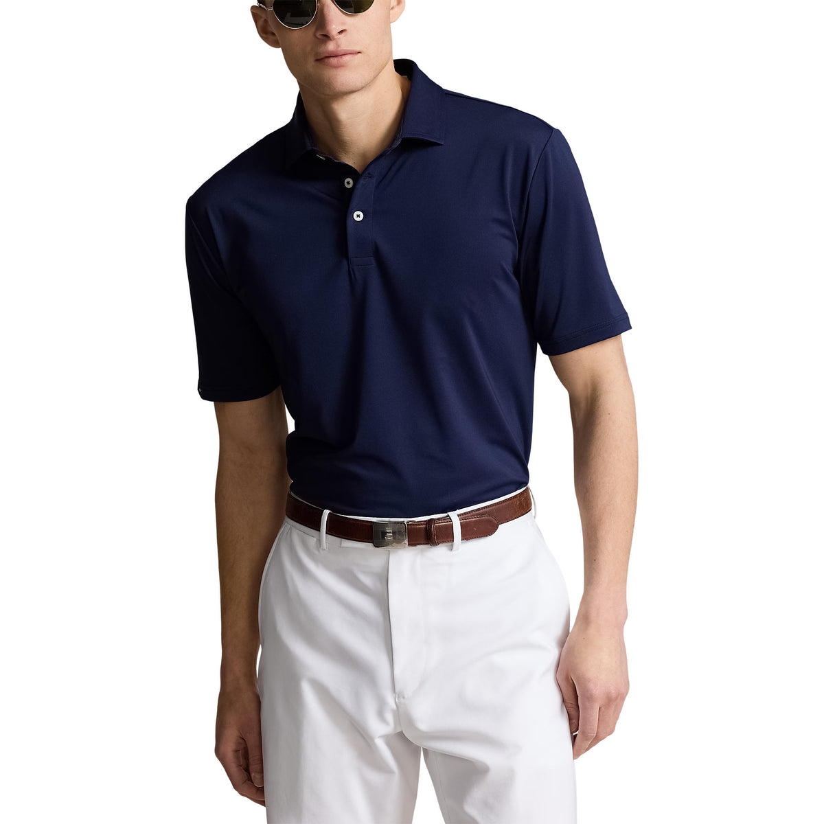 RLX Ralph Lauren Classic Fit Performance Golf Shirt - Refined Navy