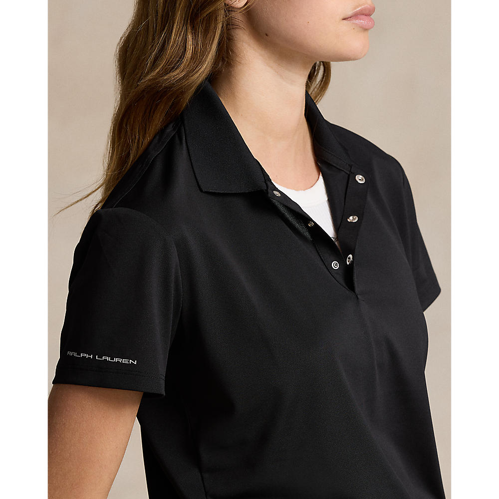 RLX Ralph Lauren Women s Tour Performance Golf Shirt Black