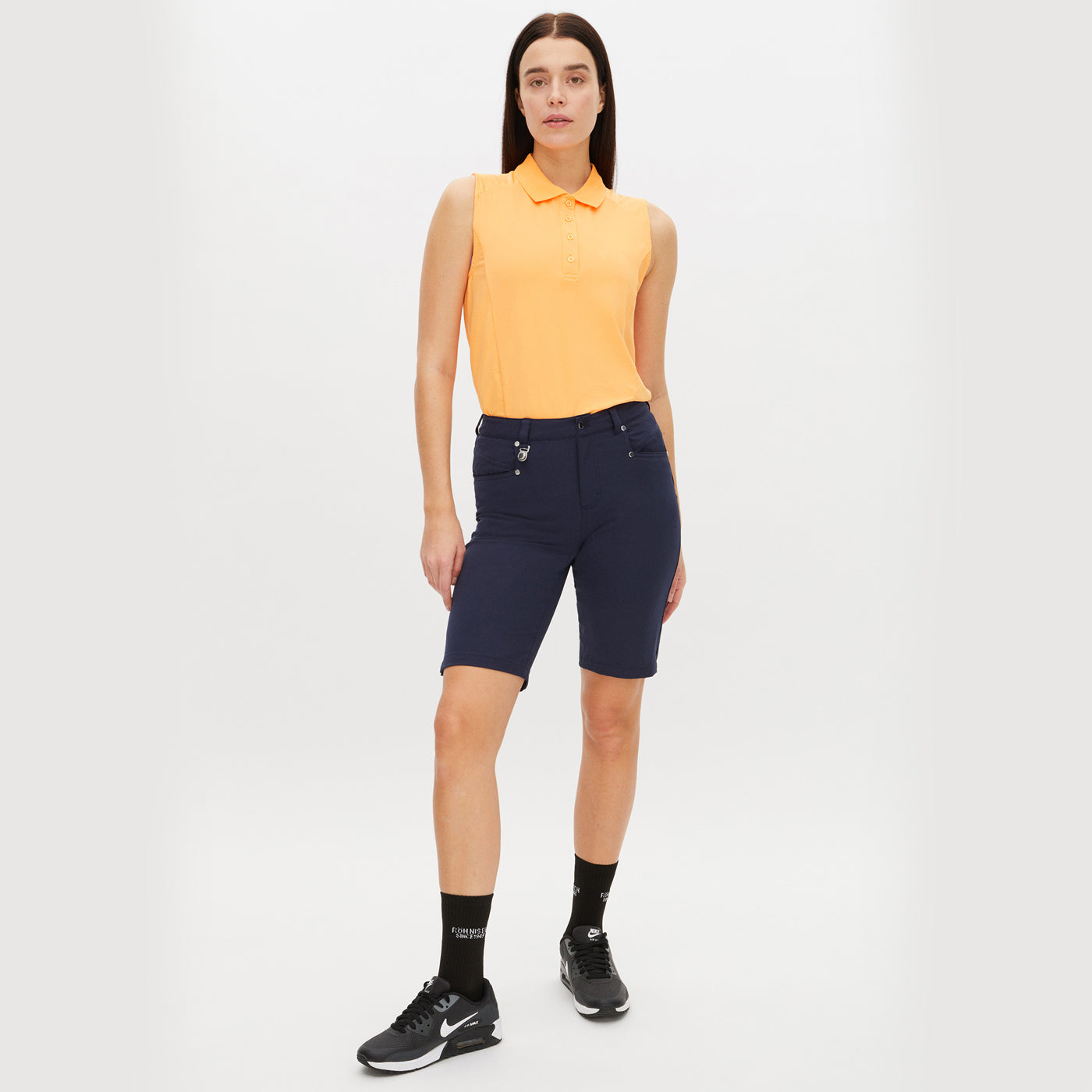 Rohnisch Women s Chie Bermuda Golf Shorts Navy
