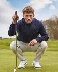 Castore Hybrid Golf Water Resistant Gilet - Midnight Navy