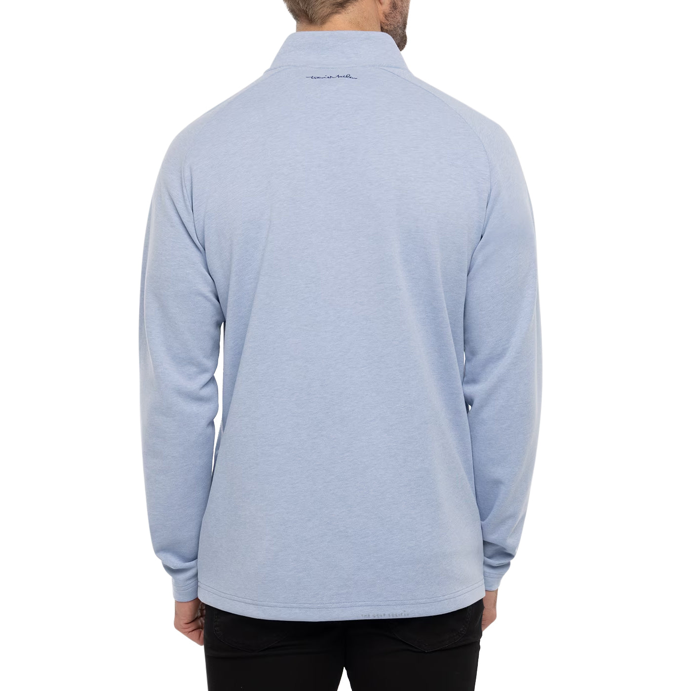 Mens light blue quarter zip best sale