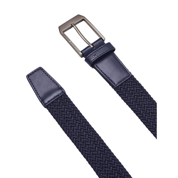 Under Armour Braided Golf Belt Midnight Navy