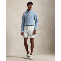 RLX Ralph Lauren Classic Fit Quilted Double-Knit Golf Pullover - Estate Blue