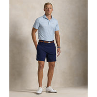 RLX Ralph Lauren Printed Lightweight Airflow Golf Polo Shirt - Estate Blue Clubhouse Tex