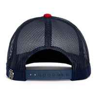 G/Fore Striped Skull Trucker Golf Hat - Twilight