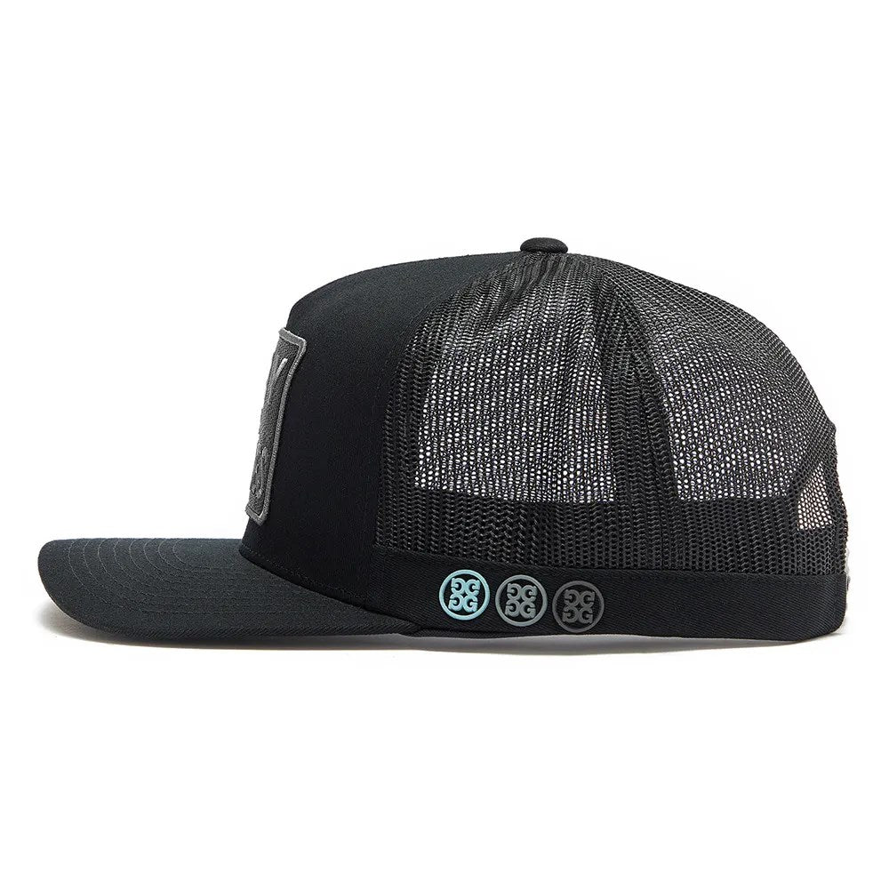 G/Fore Pray For Birdies Trucker Golf Hat - Onyx