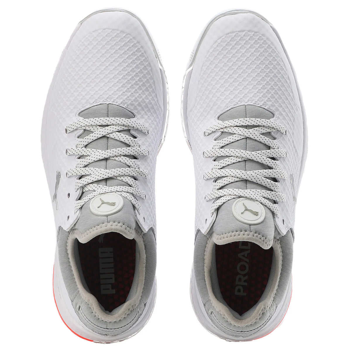 Puma PROADAPT Alphacat Spikeless Golf Shoes - Puma White-High Rise