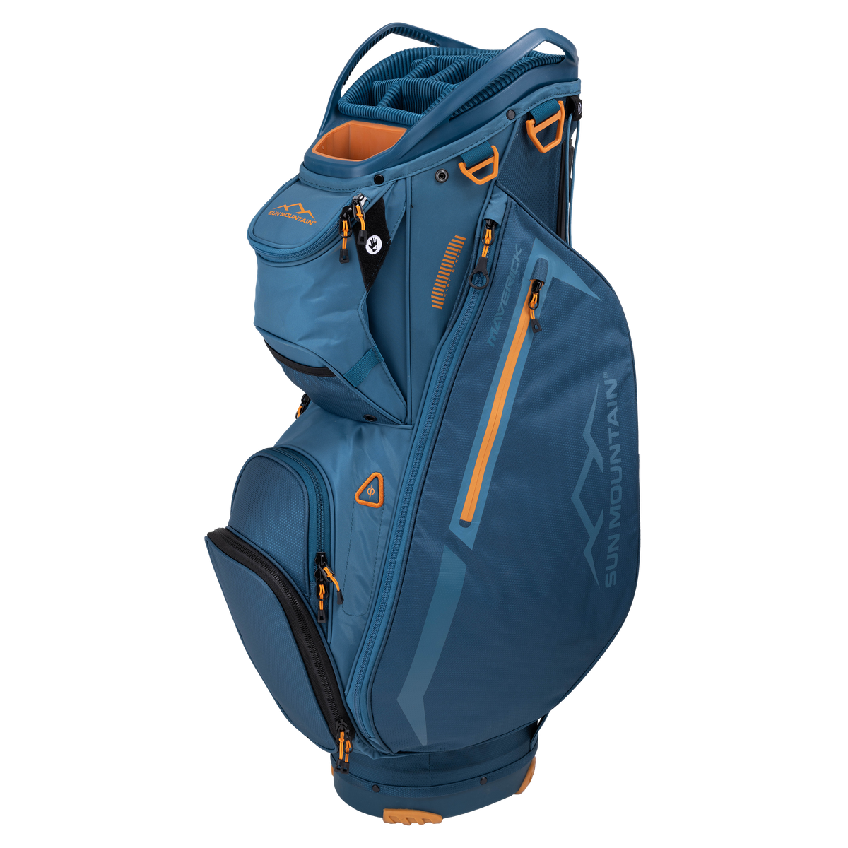 Sun Mountain Maverick Cart Bag - Harbour/ Spruce/ Ochre