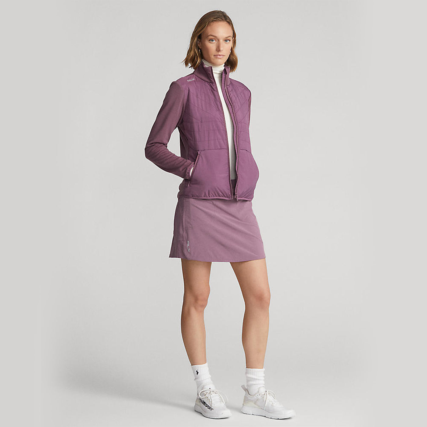 RLX Ralph Lauren Women s Cool Wool Hybrid Jacket Aurora
