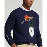 RLX Ralph Lauren Polo Bear Cotton Coolmax Pullover - French Navy