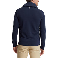 RLX Ralph Lauren Full Zip Fine Gauge Terry Jacket - Medieval Blue Heather