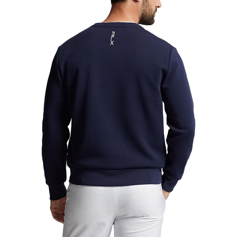 RLX Ralph Lauren Double Knit Long Sleeve Pullover - French Navy