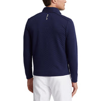 RLX Ralph Lauren Quilted Double Knit 1/4 Zip - French Navy