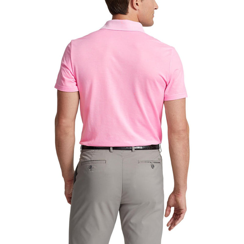 Polo Performance Ralph Lauren Tour Pique Golf Polo Shirt - Pink Flamingo