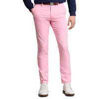 RLX Ralph Lauren Slim Fit Performance Twill Golf Pant - Pink Flamingo