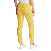 RLX Ralph Lauren Women's Printed Eagle Pants - Yellow Fin Gingham