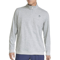 Puma AP CLOUDSPUN Castle Golf Quarter-Zip - Mirage Grey Heather