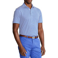 Polo Golf Ralph Lauren Tour Pique Stripe Polo Shirt - Liberty/White