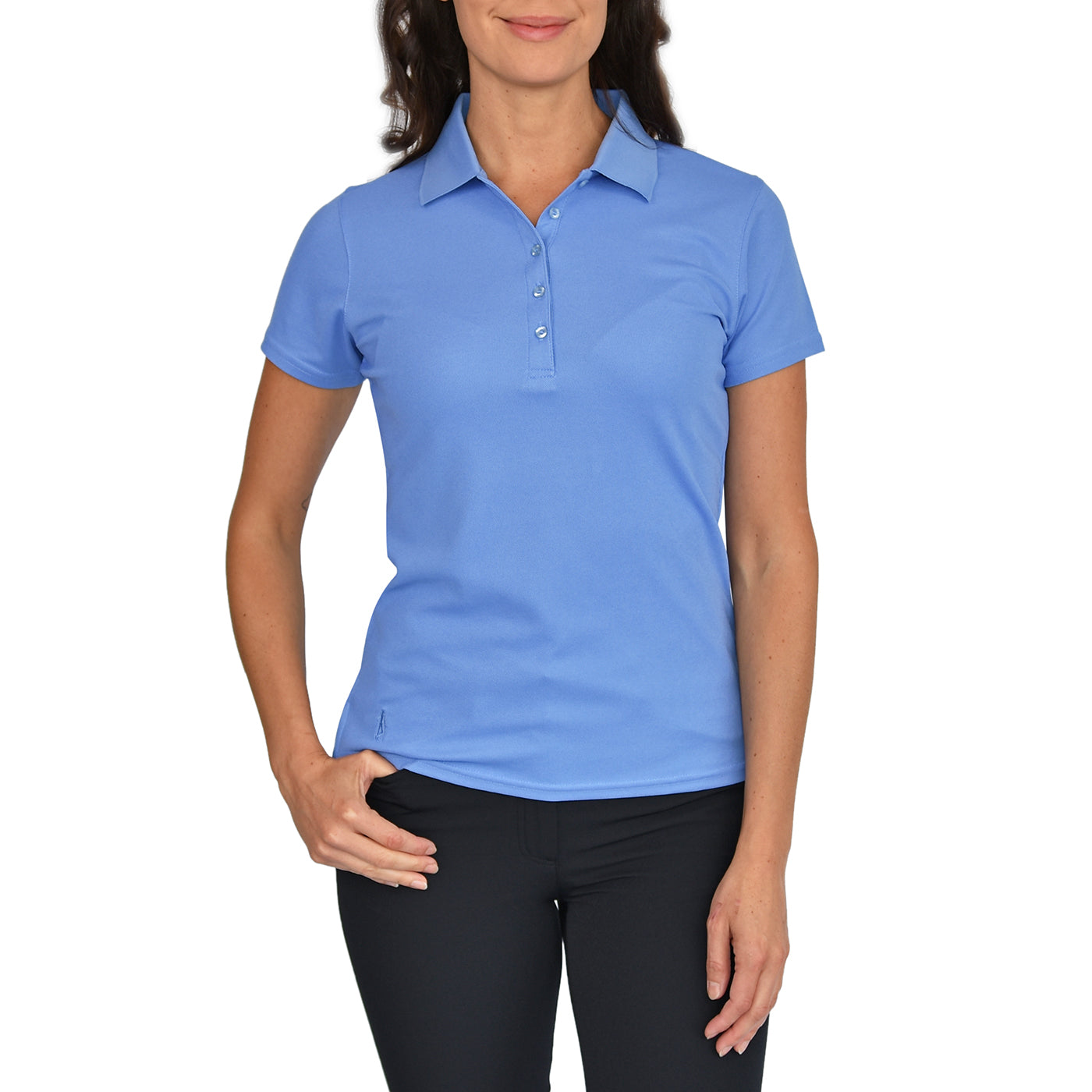 Glenmuir Women s Paloma Golf Shirt Light Blue
