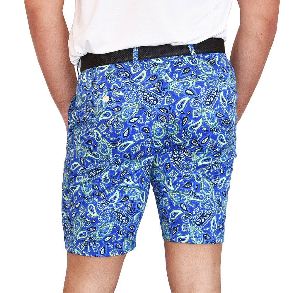 Ralph Lauren Shorts 36 Blue Polo Golf Kapalua Classic Golf Logo Mens