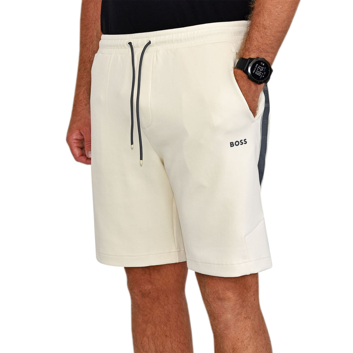 BOSS Headlo 1 Sport Shorts - Open White