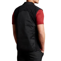 Lyle & Scott Golf Waterproof Gilet - True Black