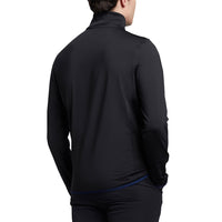 Lyle & Scott Tech 1/4 Zip Midlayer - True Black